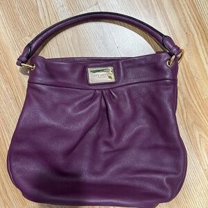 Marc Jacobs purple shoulder bag